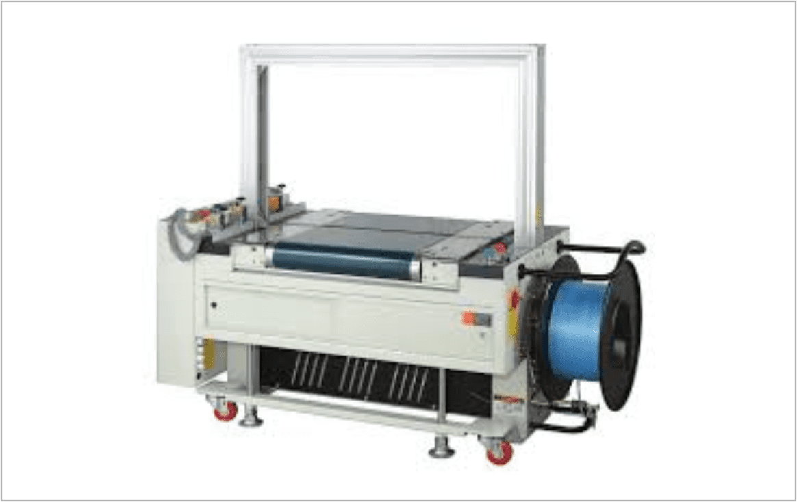Fully Automatic Strapping Machine With Powerized Roller Table