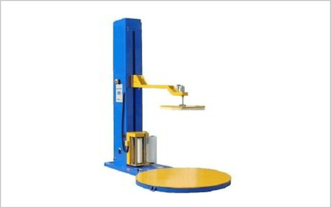 Pallet Stretch Wrapping Machine With Top Press